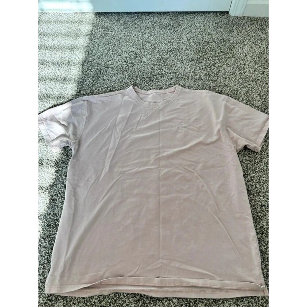 YoungLA Fitted Gym T-Shirt Dusty Pink/Taupe